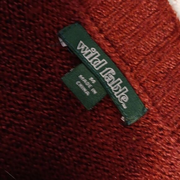 Wild Fable Colorblock Cropped Cardigan Sweater - Picture 8 of 9